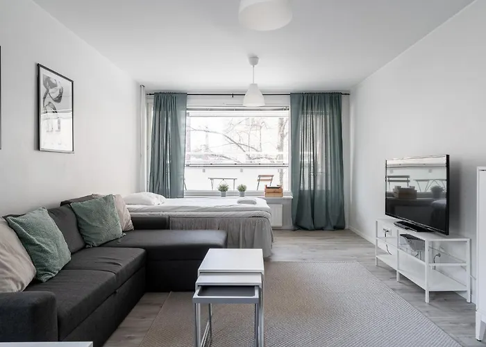 公寓 Spacious Downtown With Balcony Next To Restaurants