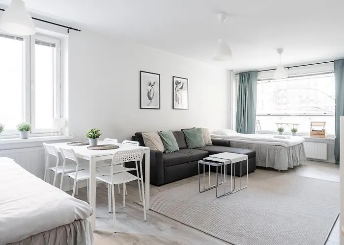 Spacious Downtown With Balcony Next To Restaurants 公寓 坦佩雷