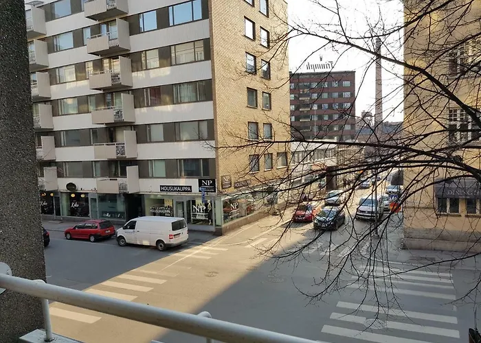 公寓 Spacious Downtown With Balcony Next To Restaurants 坦佩雷